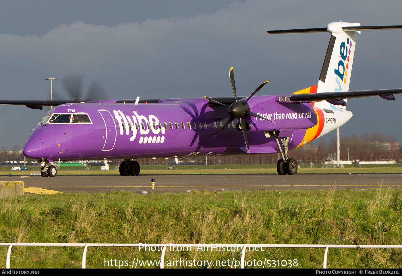 Aircraft Photo of G-PRPM | Bombardier DHC-8-402 Dash 8 | Flybe | AirHistory.net #531038