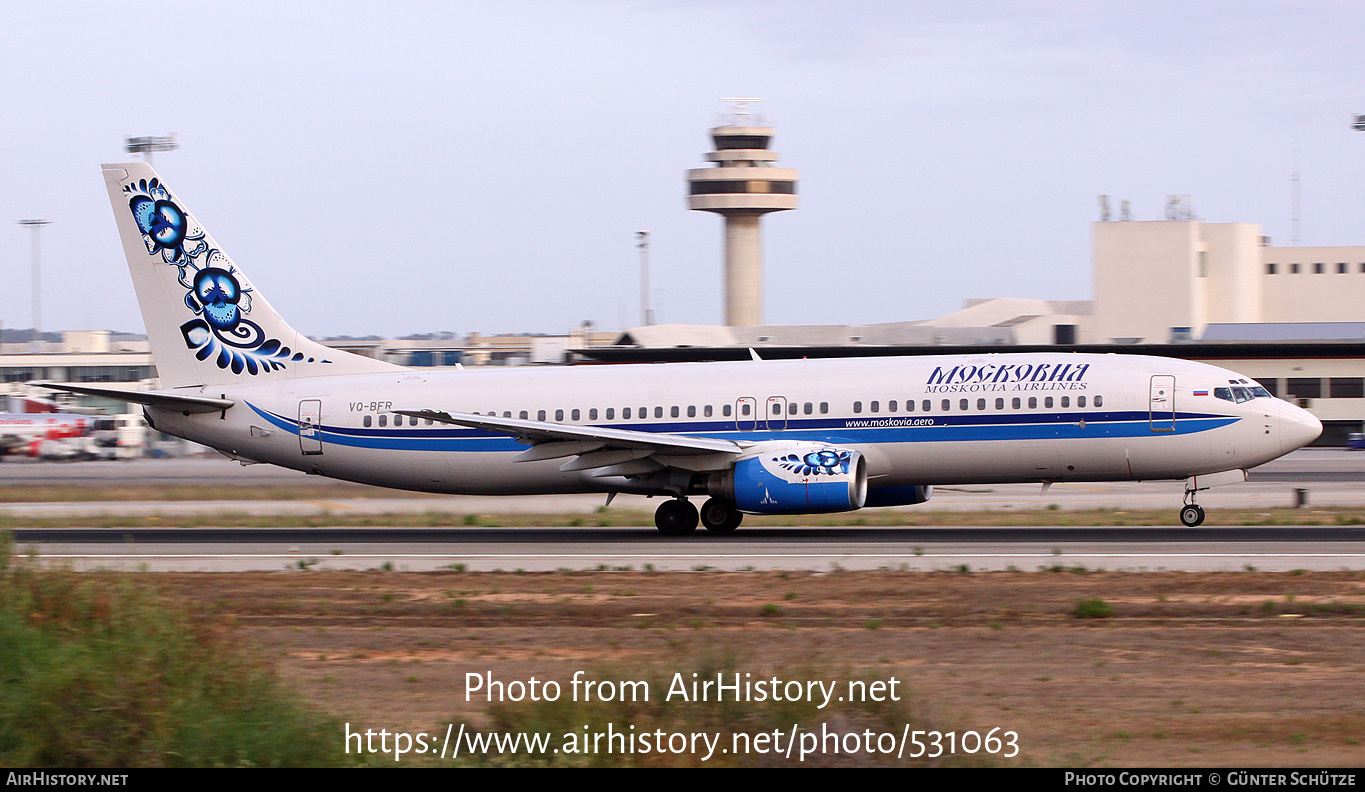 Aircraft Photo of VQ-BFR | Boeing 737-883 | Moskovia Airlines | AirHistory.net #531063