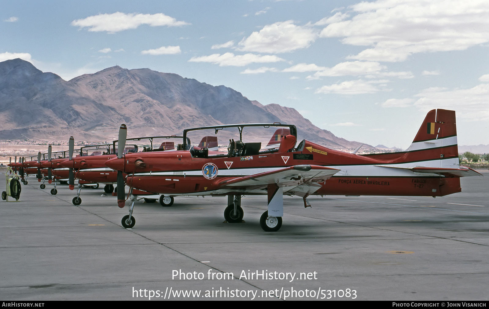 Aircraft Photo of 1331 | Embraer T-27 Tucano | Brazil - Air Force | AirHistory.net #531083