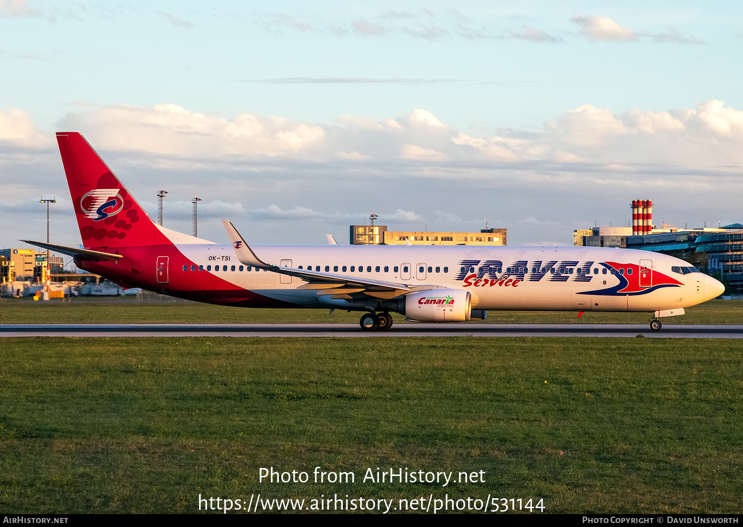 Aircraft Photo of OK-TSI | Boeing 737-9GJ/ER | Travel Service | AirHistory.net #531144