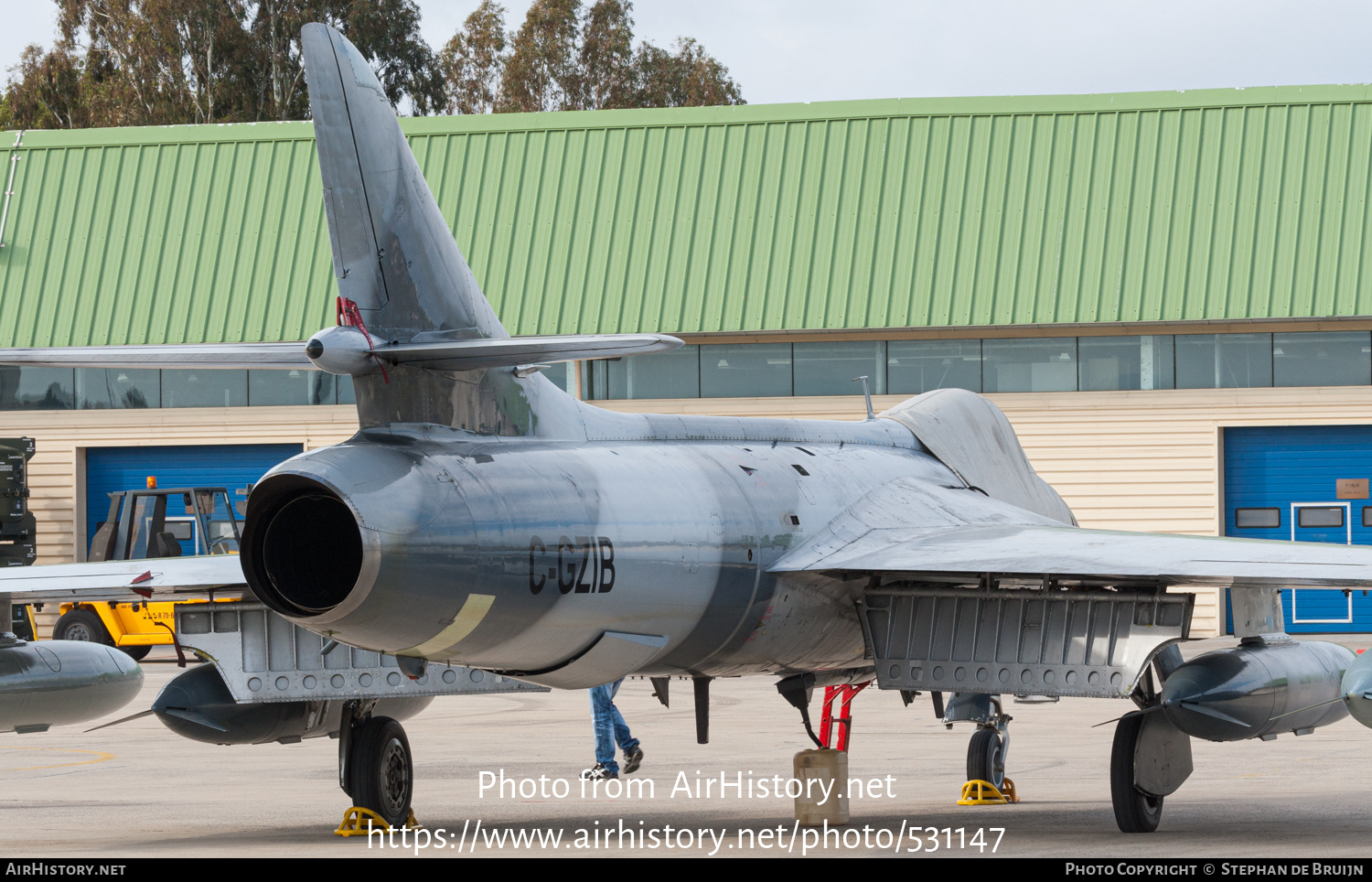 Aircraft Photo of C-GZIB | Hawker Hunter F58A | AirHistory.net #531147