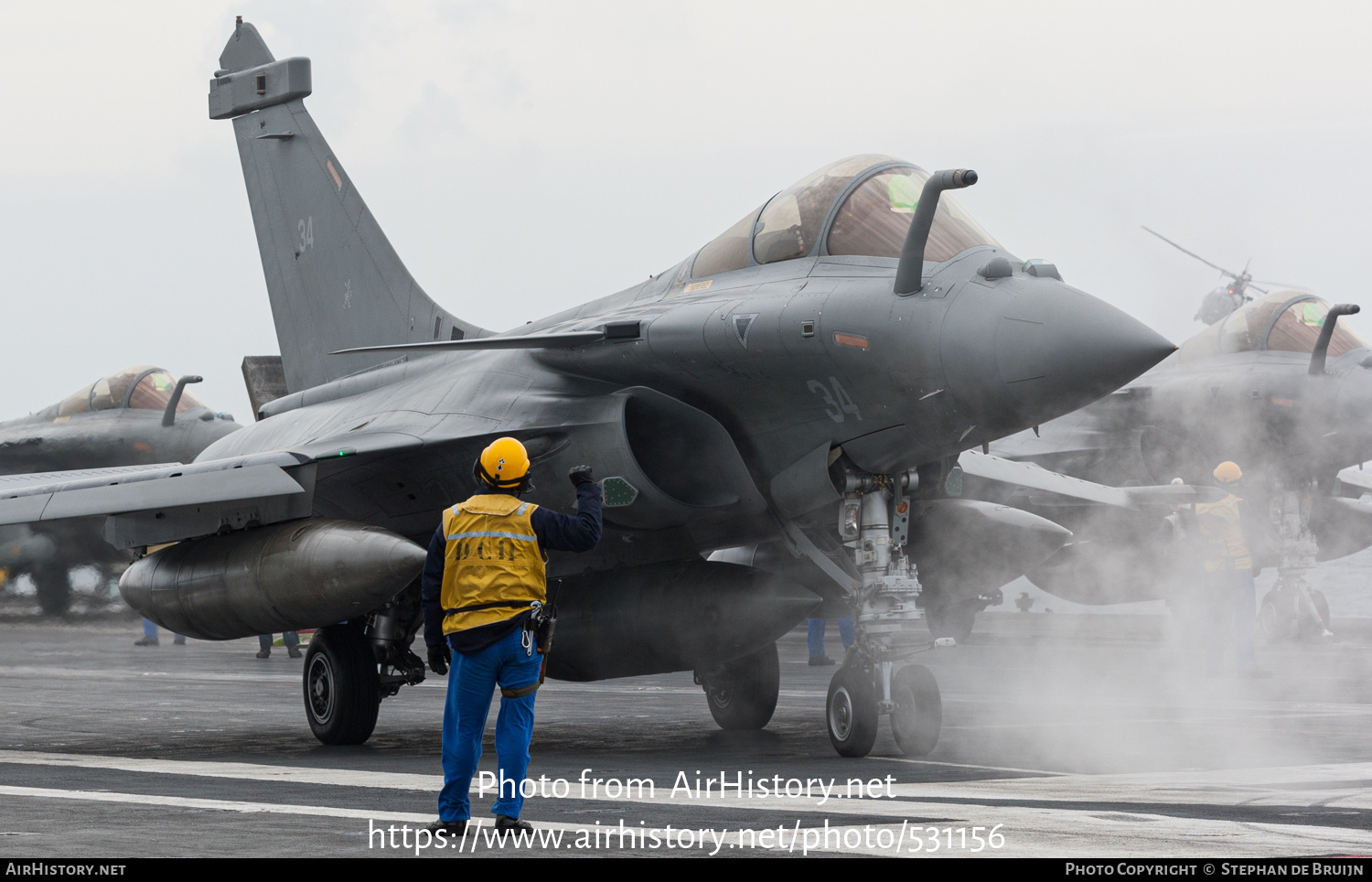 Aircraft Photo of 34 | Dassault Rafale M | France - Navy | AirHistory.net #531156