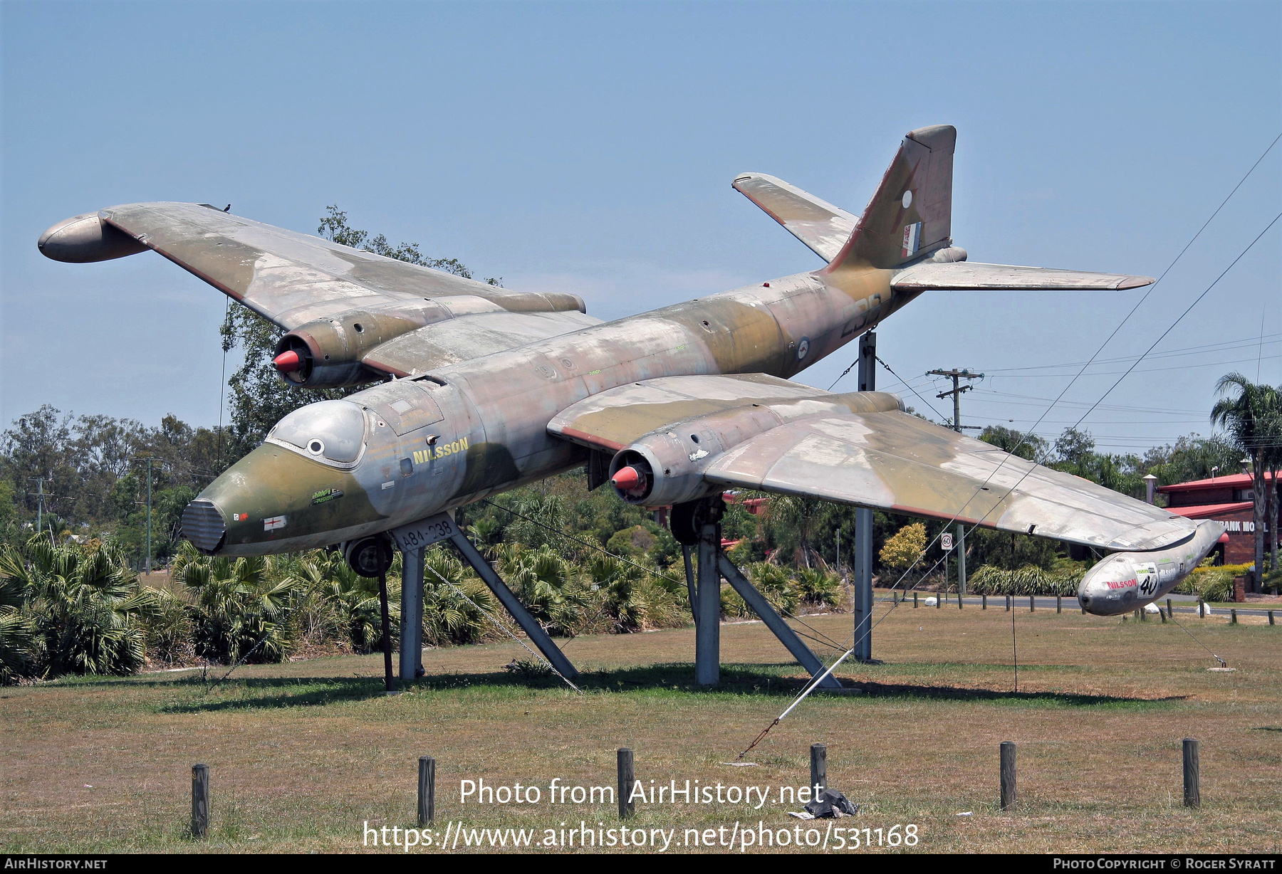 Aircraft Photo of A84-238 | English Electric Canberra Mk20 | Australia - Air Force | AirHistory.net #531168