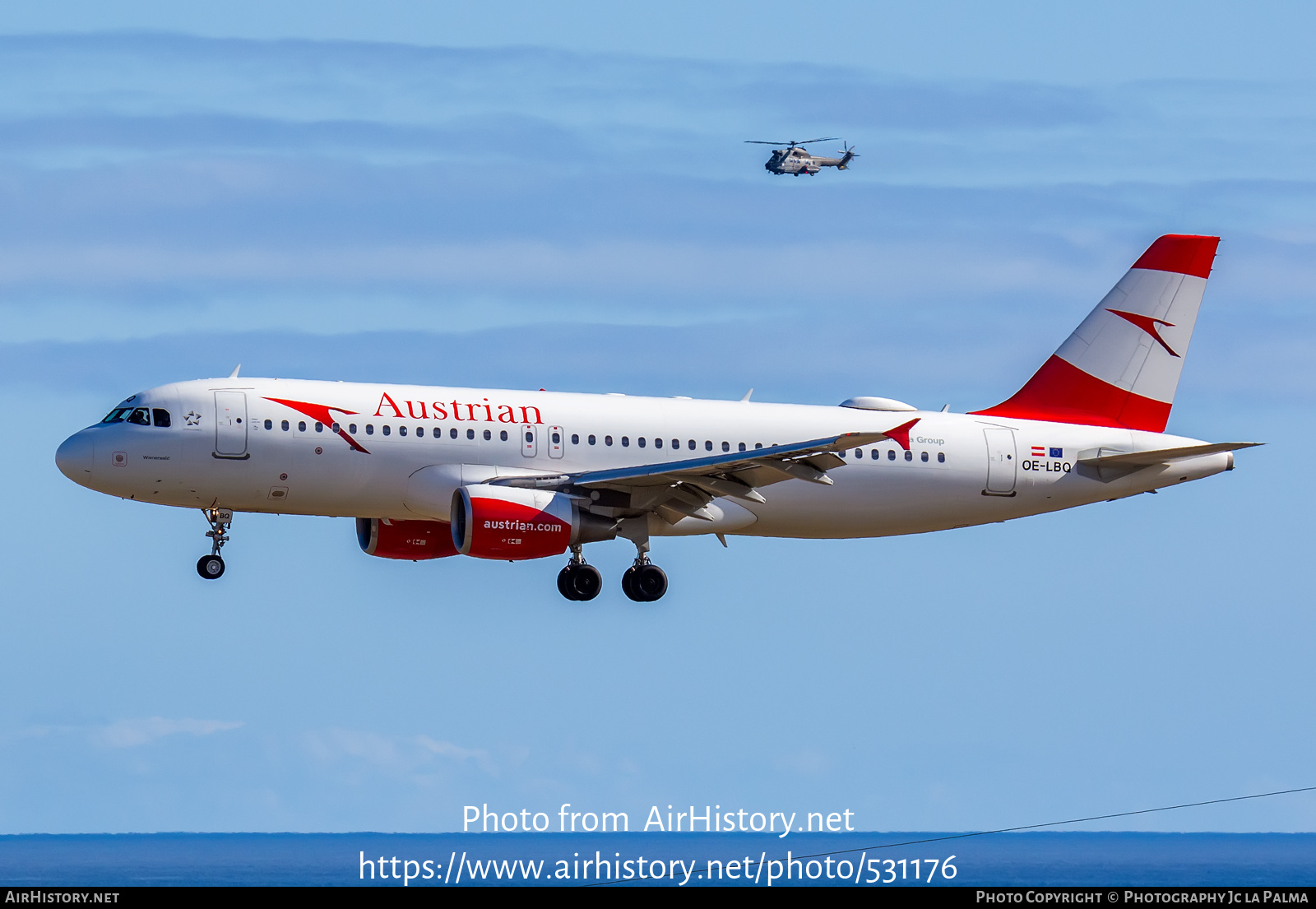 Aircraft Photo of OE-LBQ | Airbus A320-214 | Austrian Airlines | AirHistory.net #531176