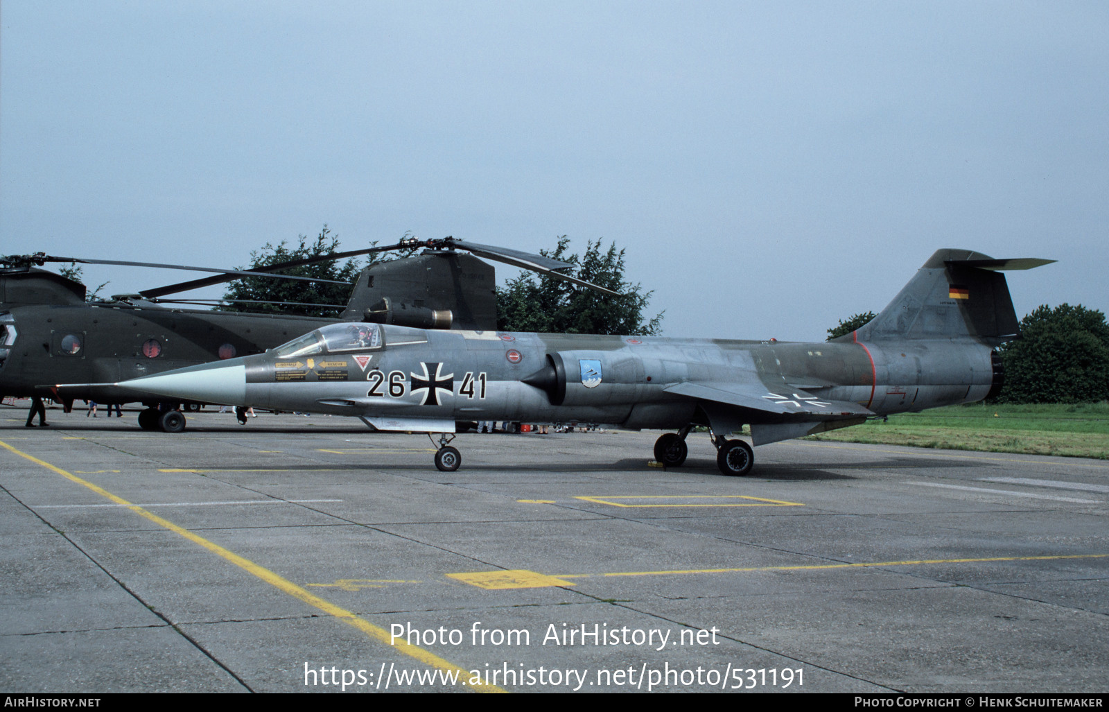 Aircraft Photo of 2641 | Lockheed F-104G Starfighter | Germany - Air Force | AirHistory.net #531191