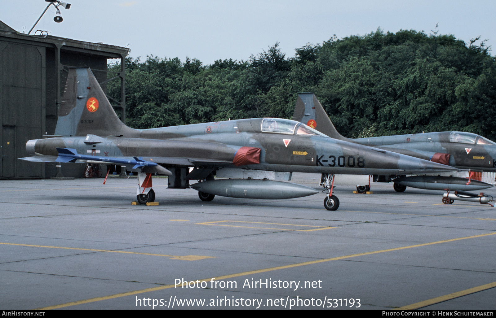 Aircraft Photo of K-3008 | Canadair NF-5A | Netherlands - Air Force | AirHistory.net #531193