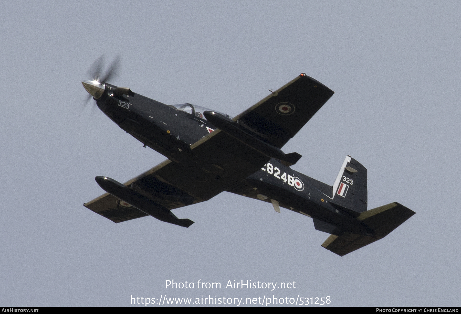 Aircraft Photo of N2824B | Textron T-6C Texan T1 | UK - Air Force | AirHistory.net #531258