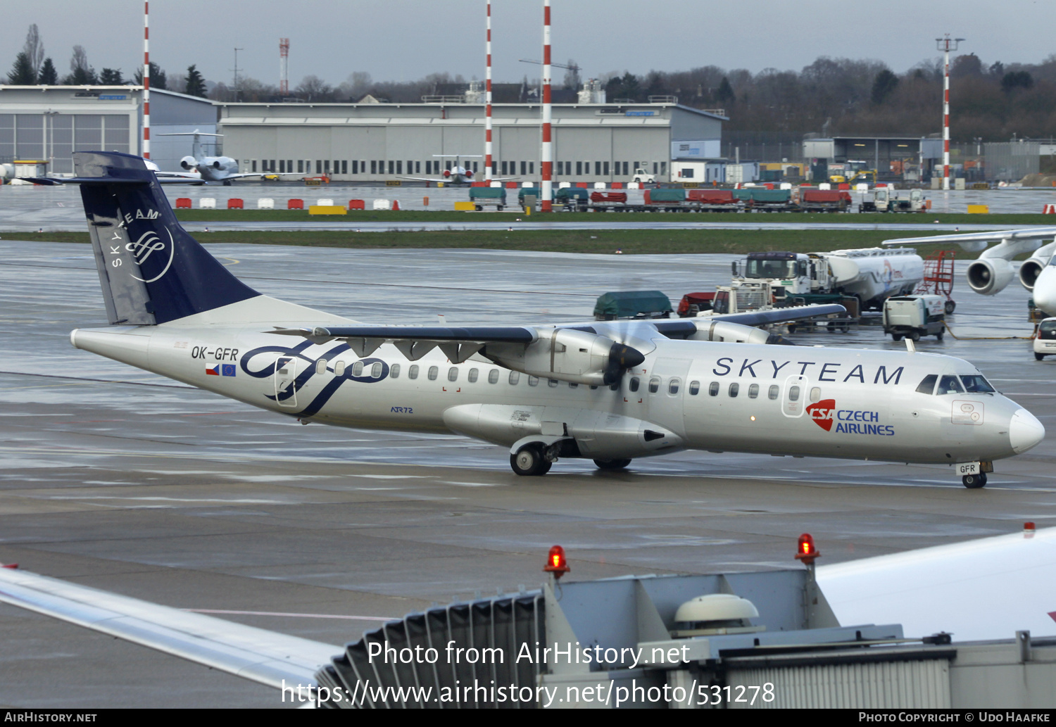 Aircraft Photo of OK-GFR | ATR ATR-72-500 (ATR-72-212A) | ČSA - Czech Airlines | AirHistory.net #531278