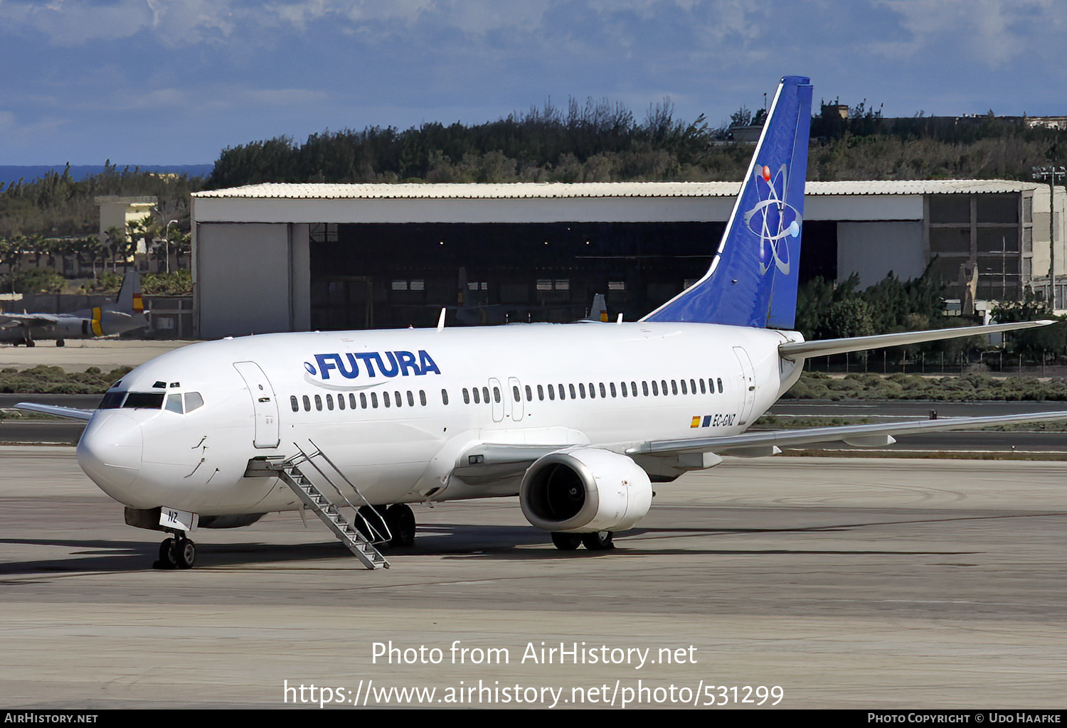 Aircraft Photo of EC-GNZ | Boeing 737-4Y0 | Futura International Airways | AirHistory.net #531299