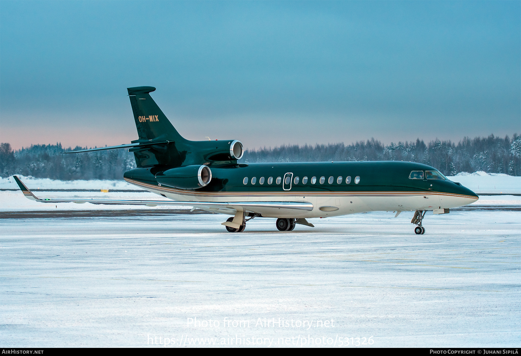 Aircraft Photo of OH-WIX | Dassault Falcon 7X | AirHistory.net #531326