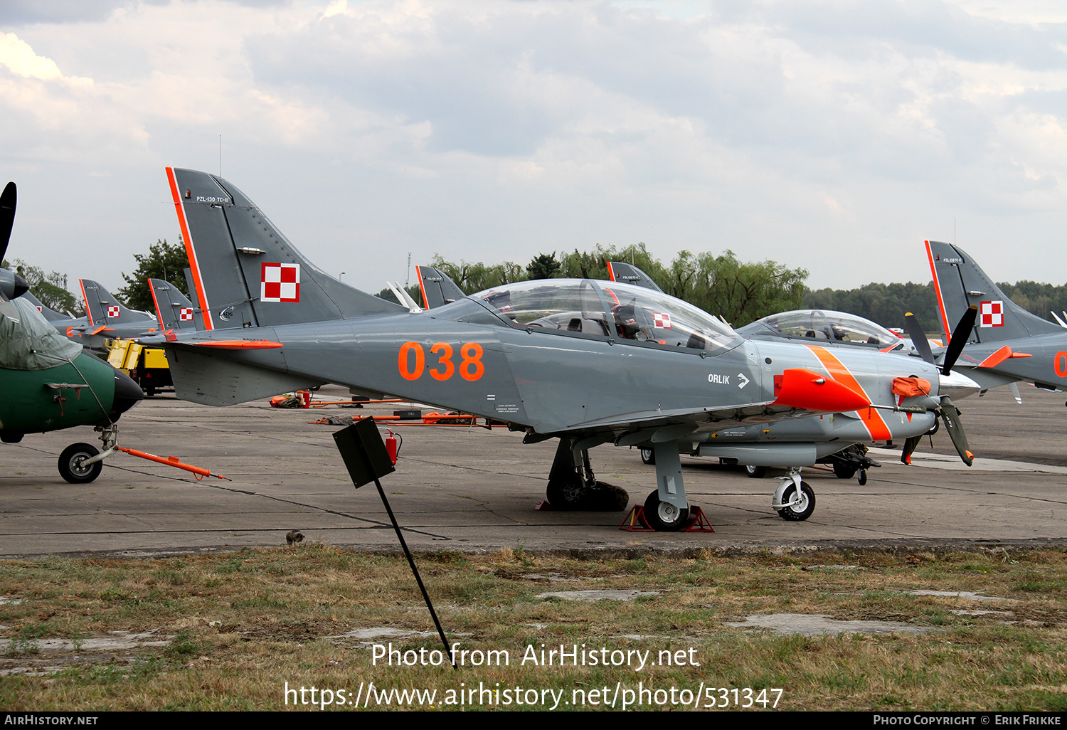 Aircraft Photo of 038 | PZL-Okecie PZL-130TC-2 Turbo Orlik | Poland - Air Force | AirHistory.net #531347