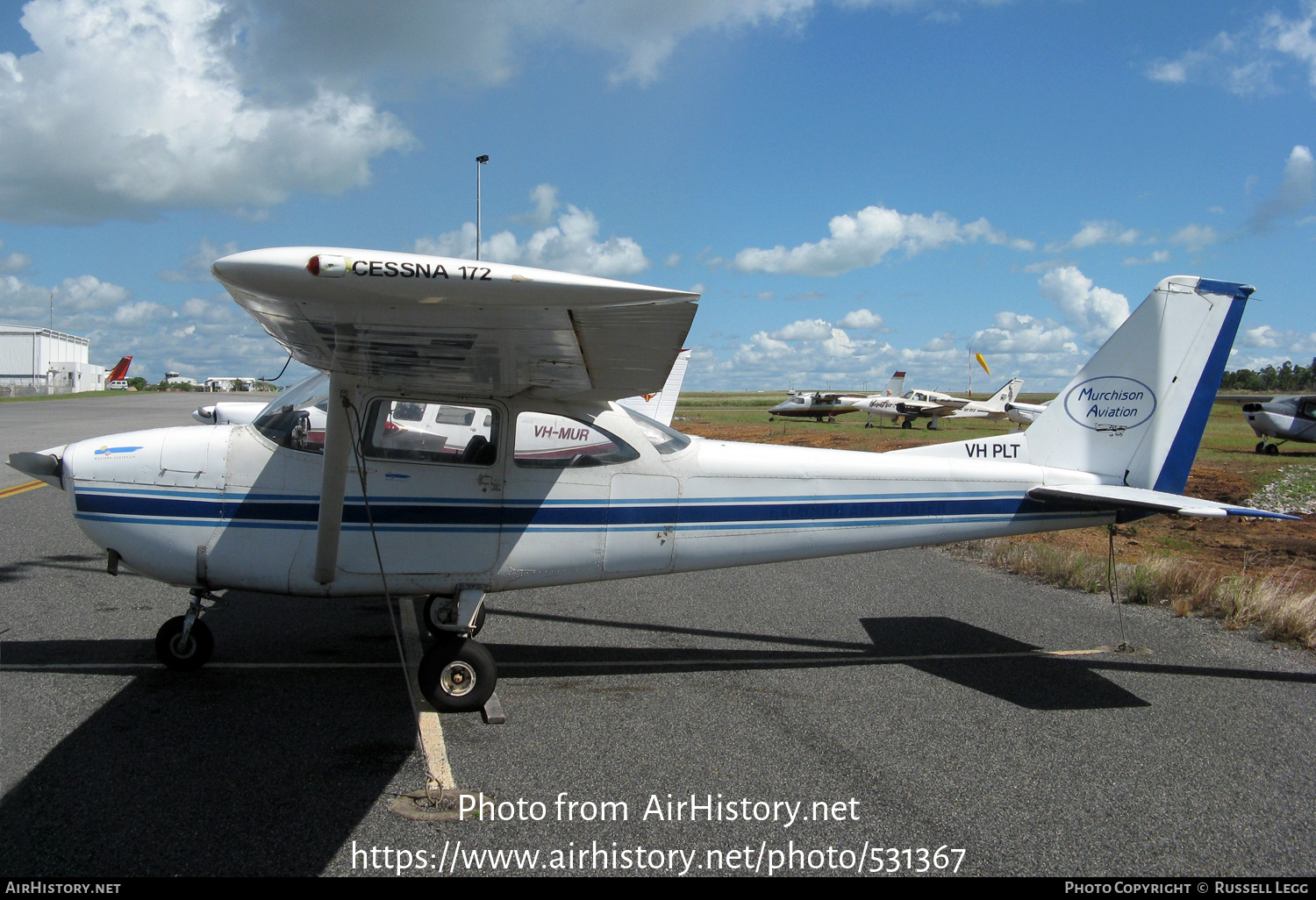 Aircraft Photo of VH-PLT | Cessna 172G Skyhawk | Murchison Aviation | AirHistory.net #531367