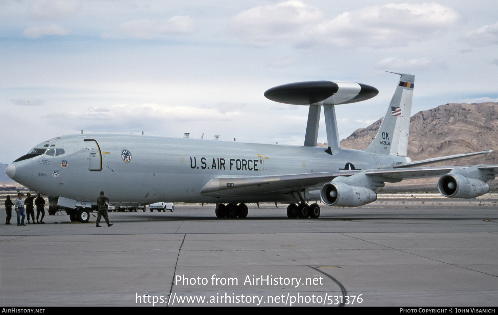 Aircraft Photo of 76-1605 | Boeing E-3B Sentry | USA - Air Force | AirHistory.net #531376