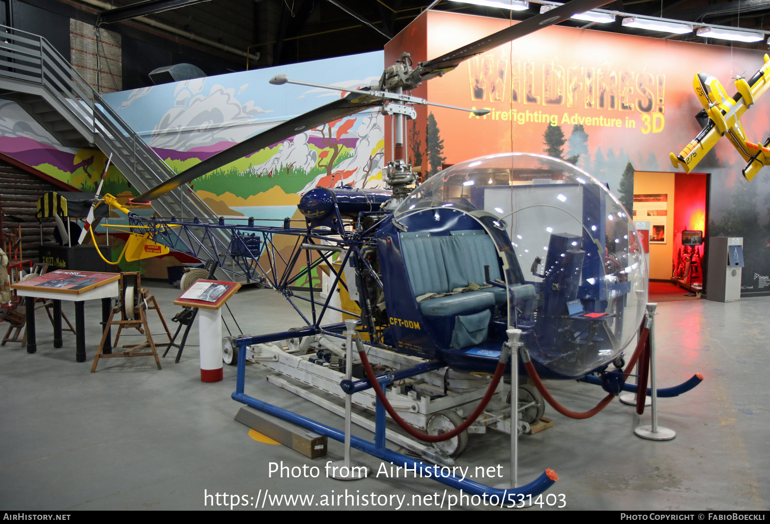 Aircraft Photo of CFT-ODM | Bell 47D-1 | AirHistory.net #531403