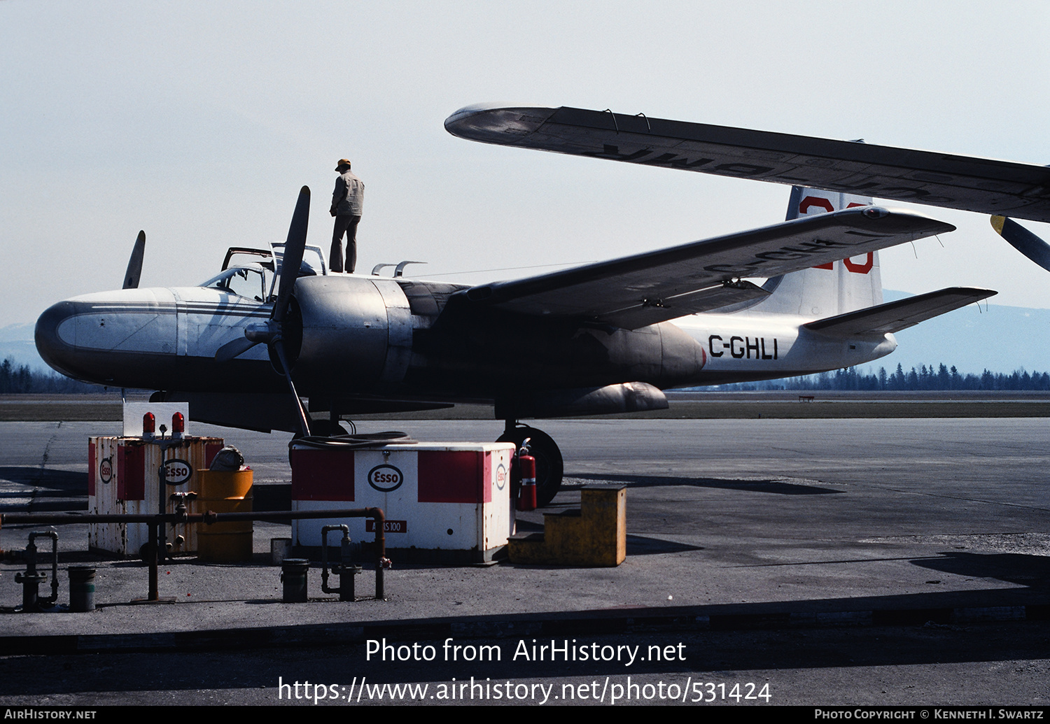 Aircraft Photo of C-GHLI | Douglas A-26B Invader | Conair Aviation | AirHistory.net #531424