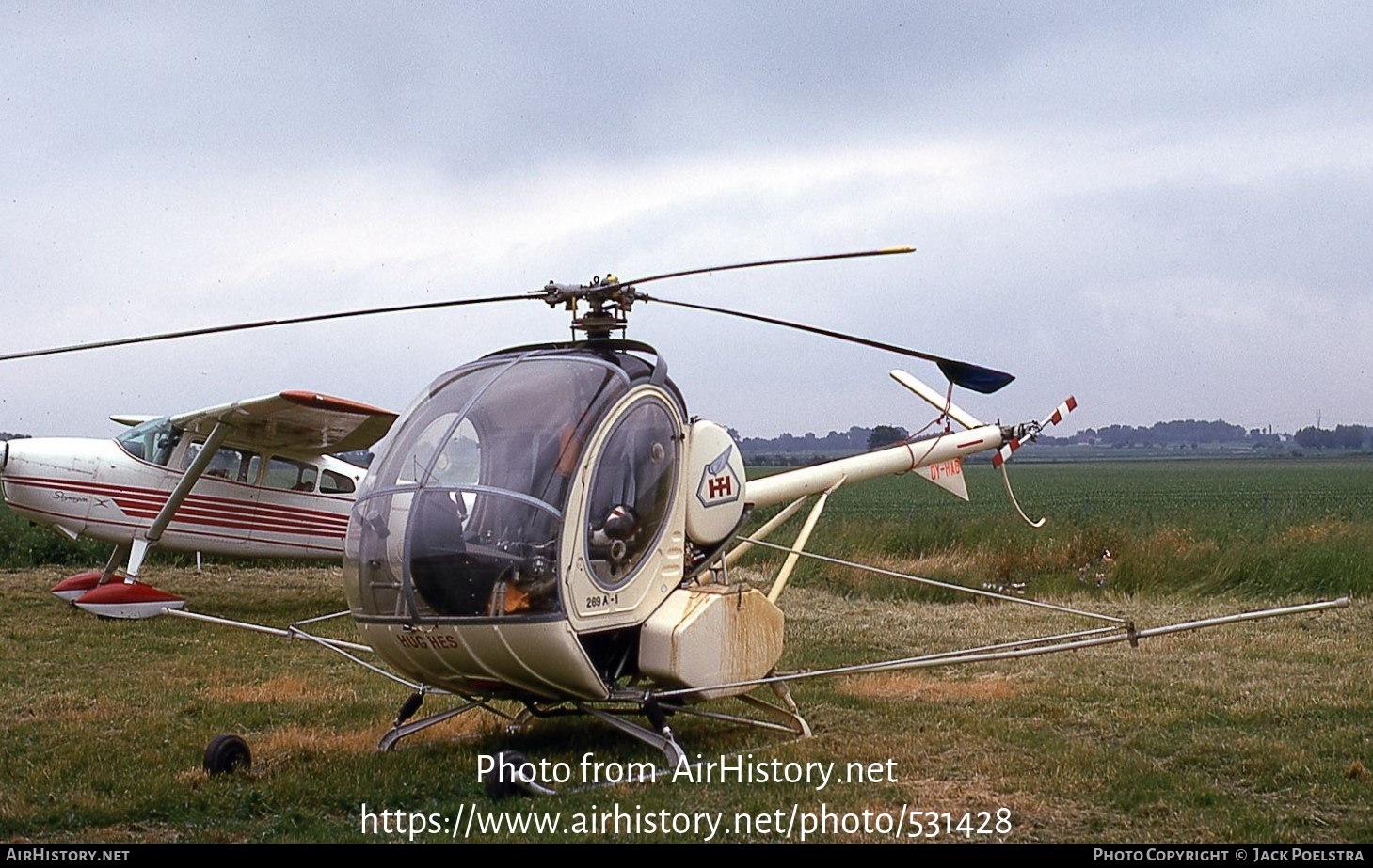 Aircraft Photo of OY-HAB | Hughes 269A-1 | AirHistory.net #531428