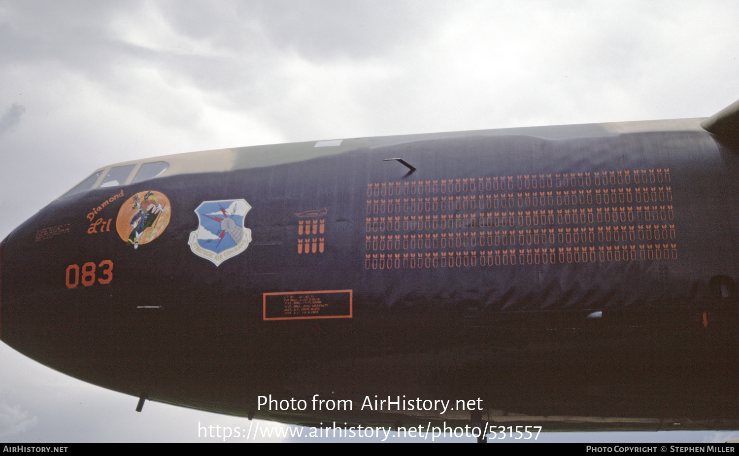 Aircraft Photo of 55-083 / 50083 | Boeing B-52D Stratofortress | USA - Air Force | AirHistory.net #531557