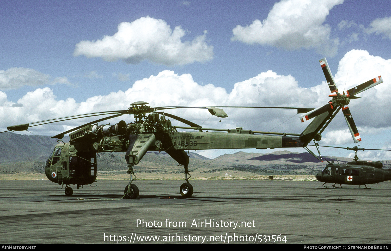 Aircraft Photo of 68-18436 / 18436 | Sikorsky CH-54A Tarhe (S-64A) | USA - Army | AirHistory.net #531564