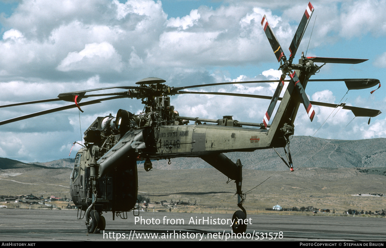 Aircraft Photo of 68-18446 / 18446 | Sikorsky CH-54A Tarhe (S-64A) | USA - Army | AirHistory.net #531578