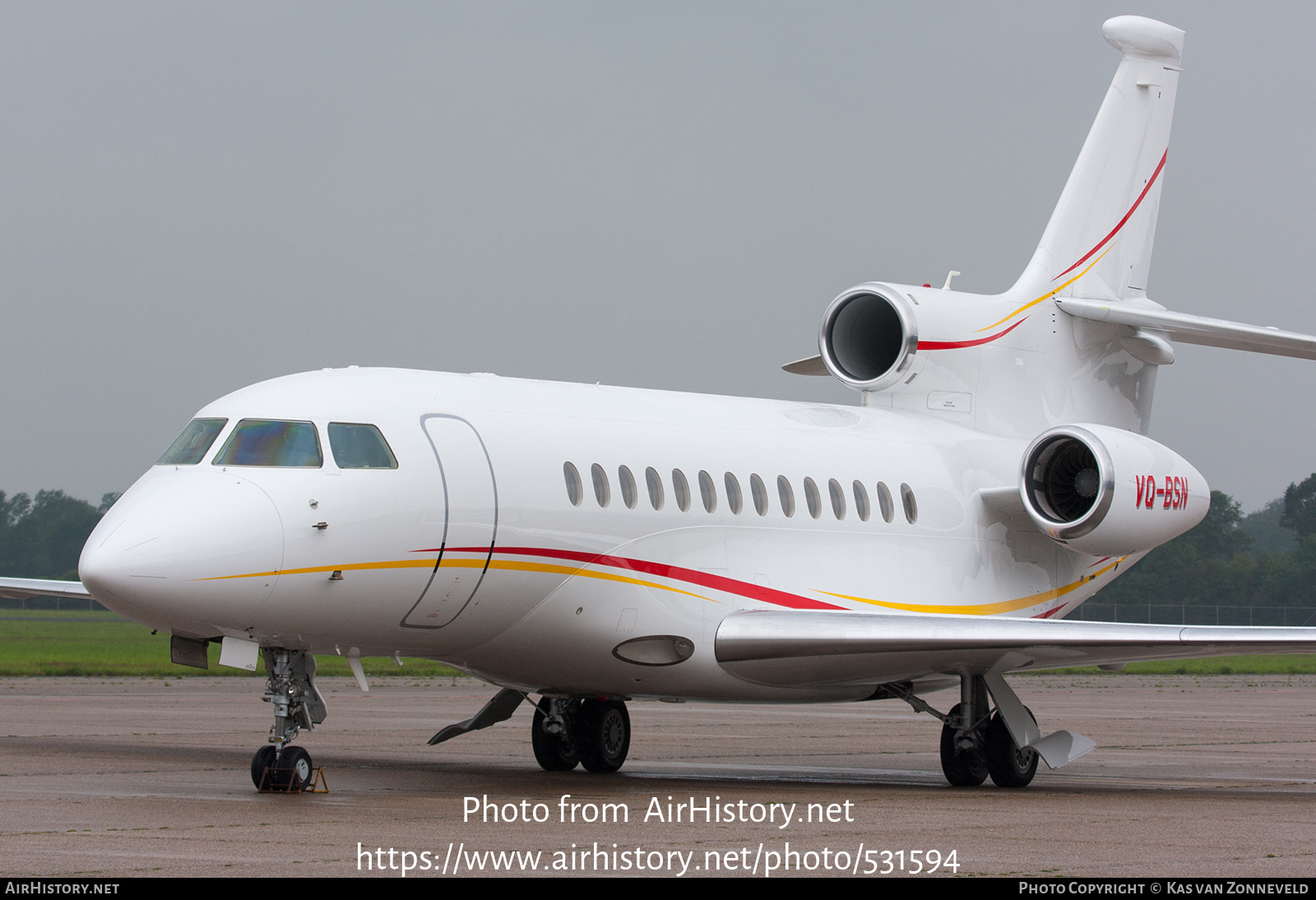 Aircraft Photo of VQ-BSN | Dassault Falcon 7X | AirHistory.net #531594