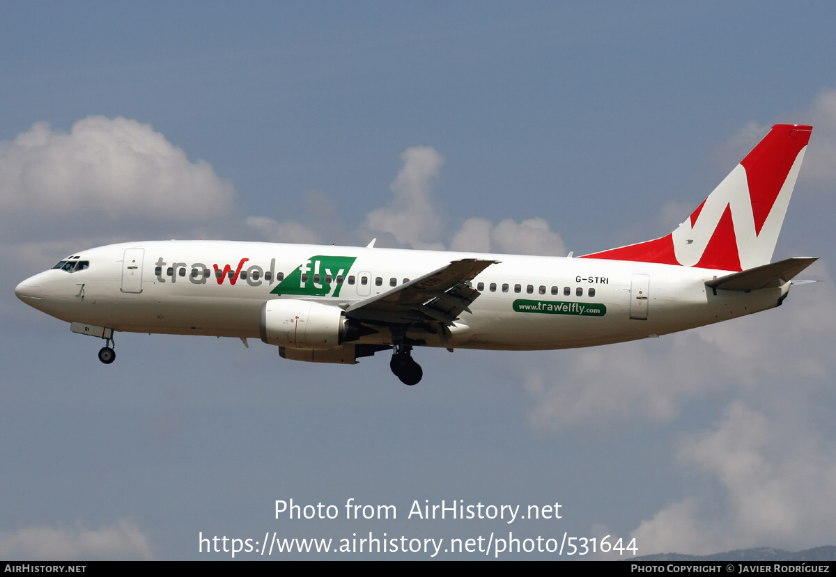 Aircraft Photo of G-STRI | Boeing 737-33A | Trawel Fly | AirHistory.net #531644