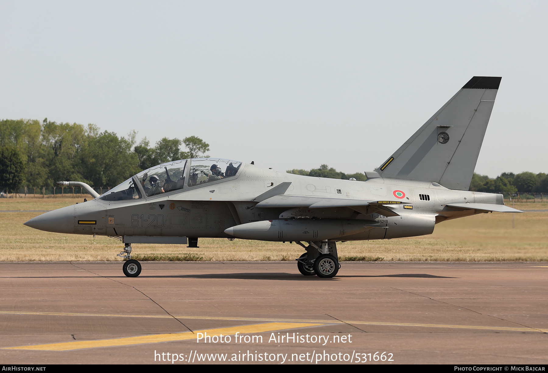 Aircraft Photo of MM55219 | Alenia Aermacchi T-346A Master | Italy - Air Force | AirHistory.net #531662