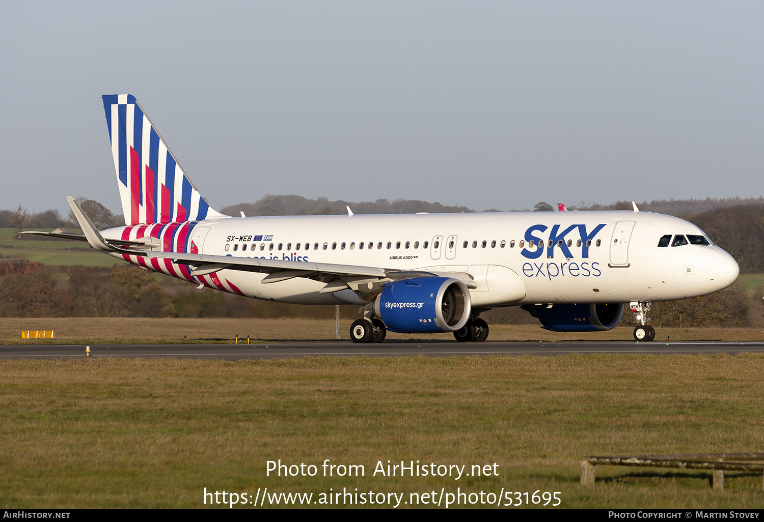 Aircraft Photo of SX-WEB | Airbus A320-252N | Sky Express | AirHistory.net #531695