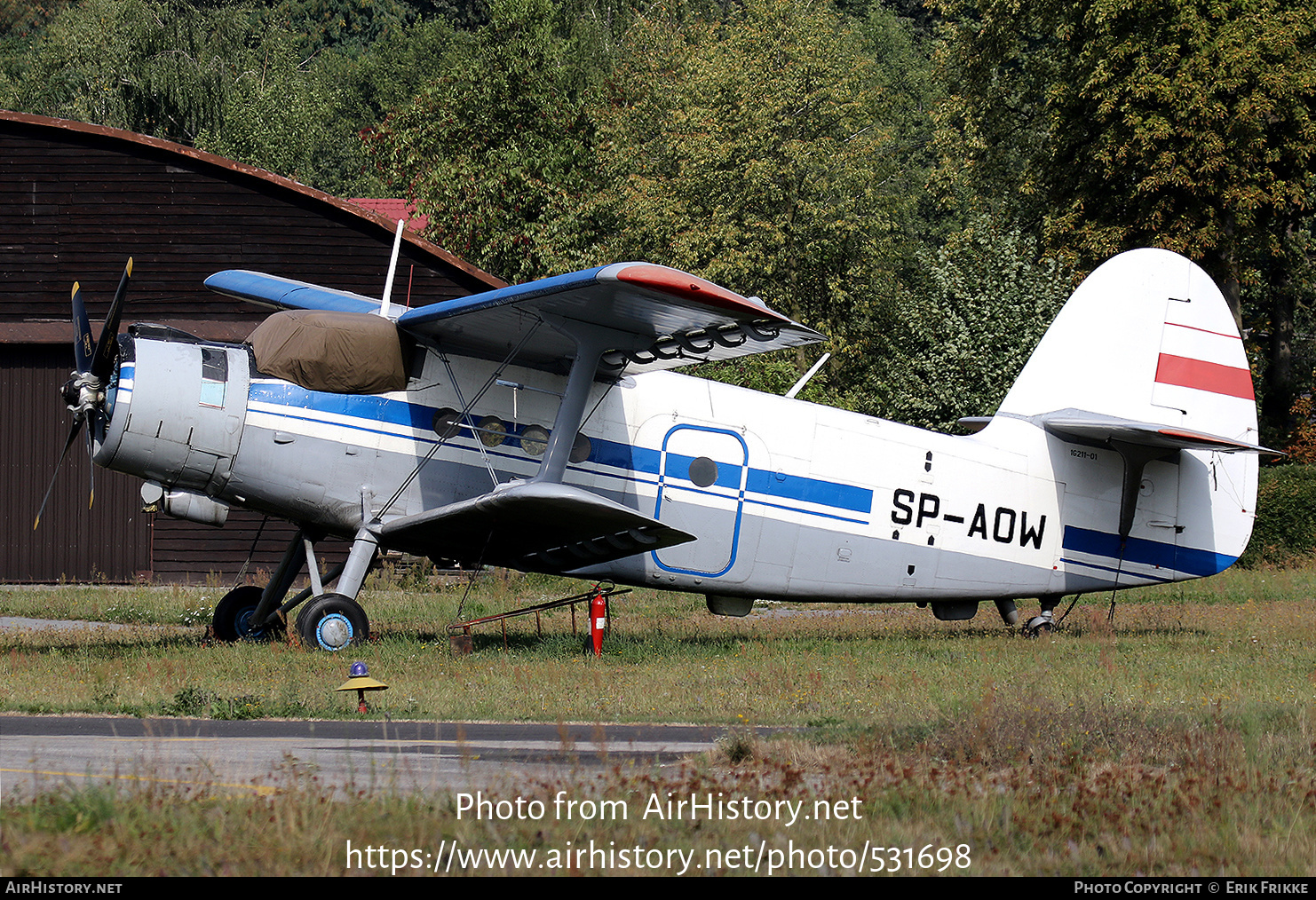 Aircraft Photo of SP-AOW | Antonov An-2P | AirHistory.net #531698