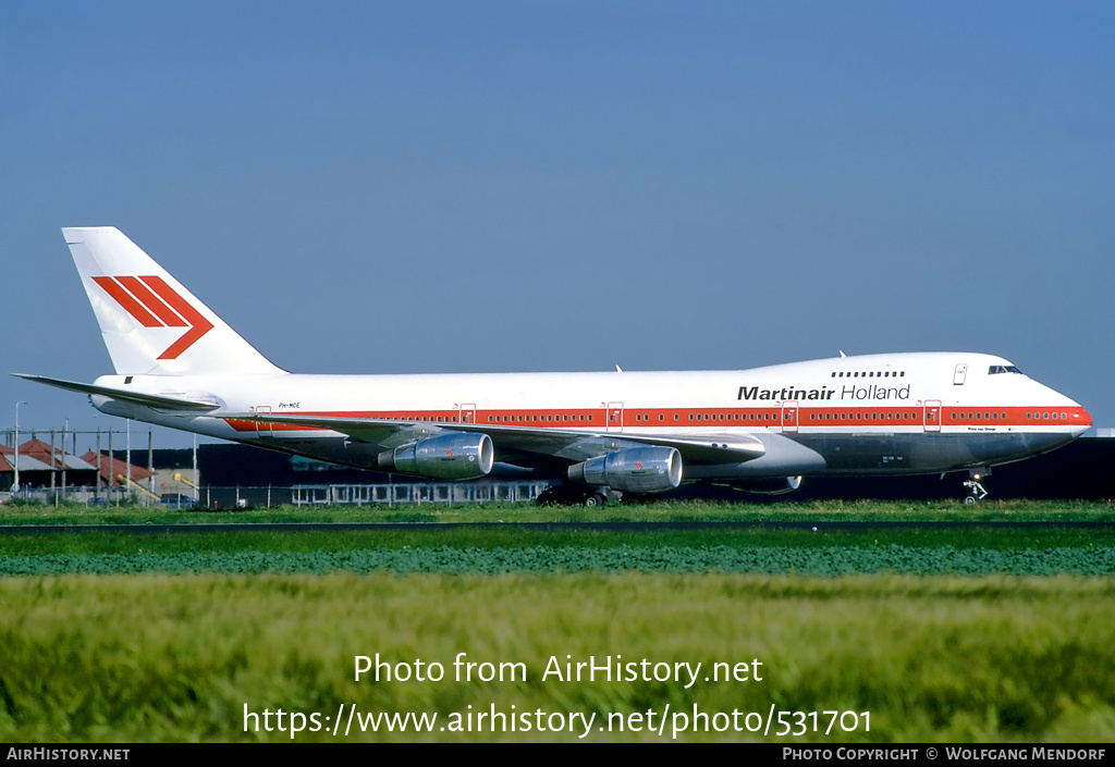 Aircraft Photo of PH-MCE | Boeing 747-21AC/SCD | Martinair Holland | AirHistory.net #531701