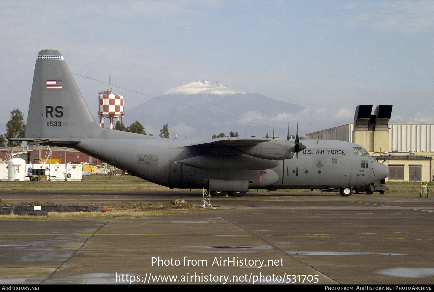 Aircraft Photo of 64-0533 / AF64-533 | Lockheed C-130E Hercules (L-382) | USA - Air Force | AirHistory.net #531705