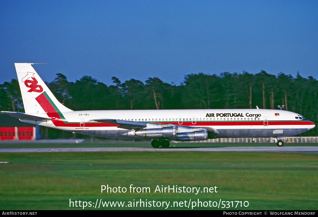 Aircraft Photo of CS-TBJ | Boeing 707-373C | TAP Air Portugal Cargo | AirHistory.net #531710