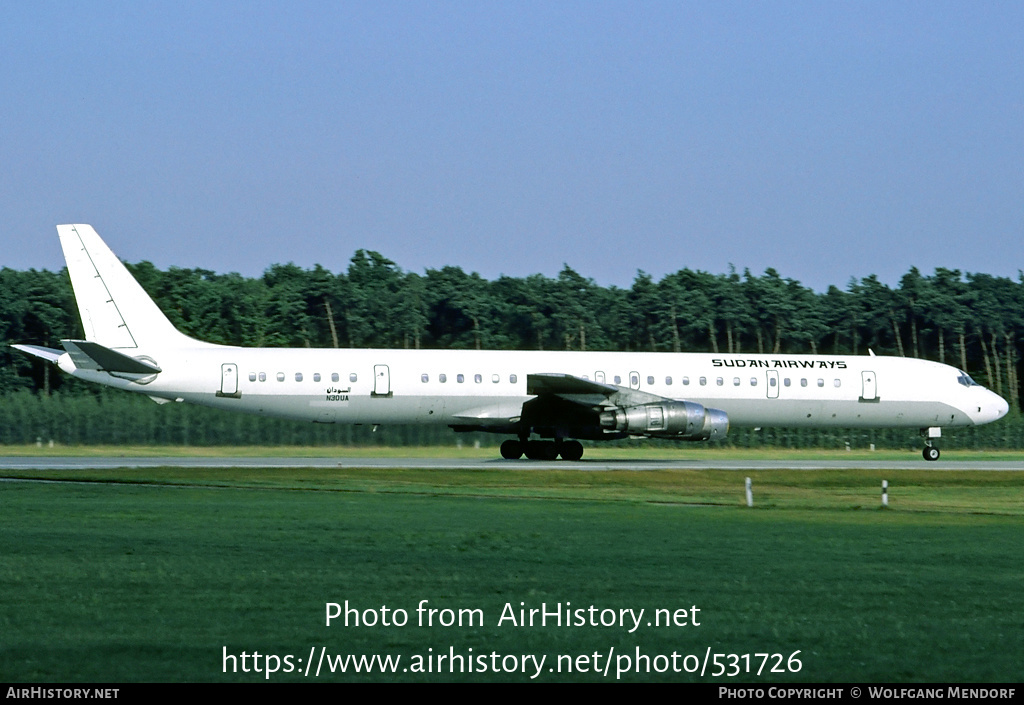 Aircraft Photo of N30UA | McDonnell Douglas DC-8-61 | Sudan Airways | AirHistory.net #531726