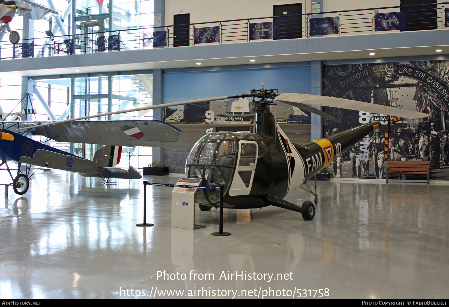 Aircraft Photo of FAM-10 | Sikorsky R-6A Hoverfly II | Mexico - Air Force | AirHistory.net #531758