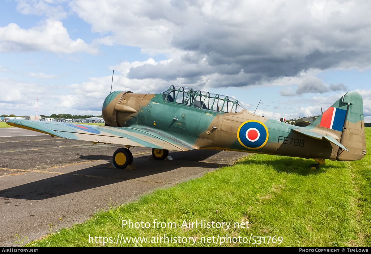 Aircraft Photo of G-CTKL / FE788 | North American AT-16 Harvard IIB | UK - Air Force | AirHistory.net #531769