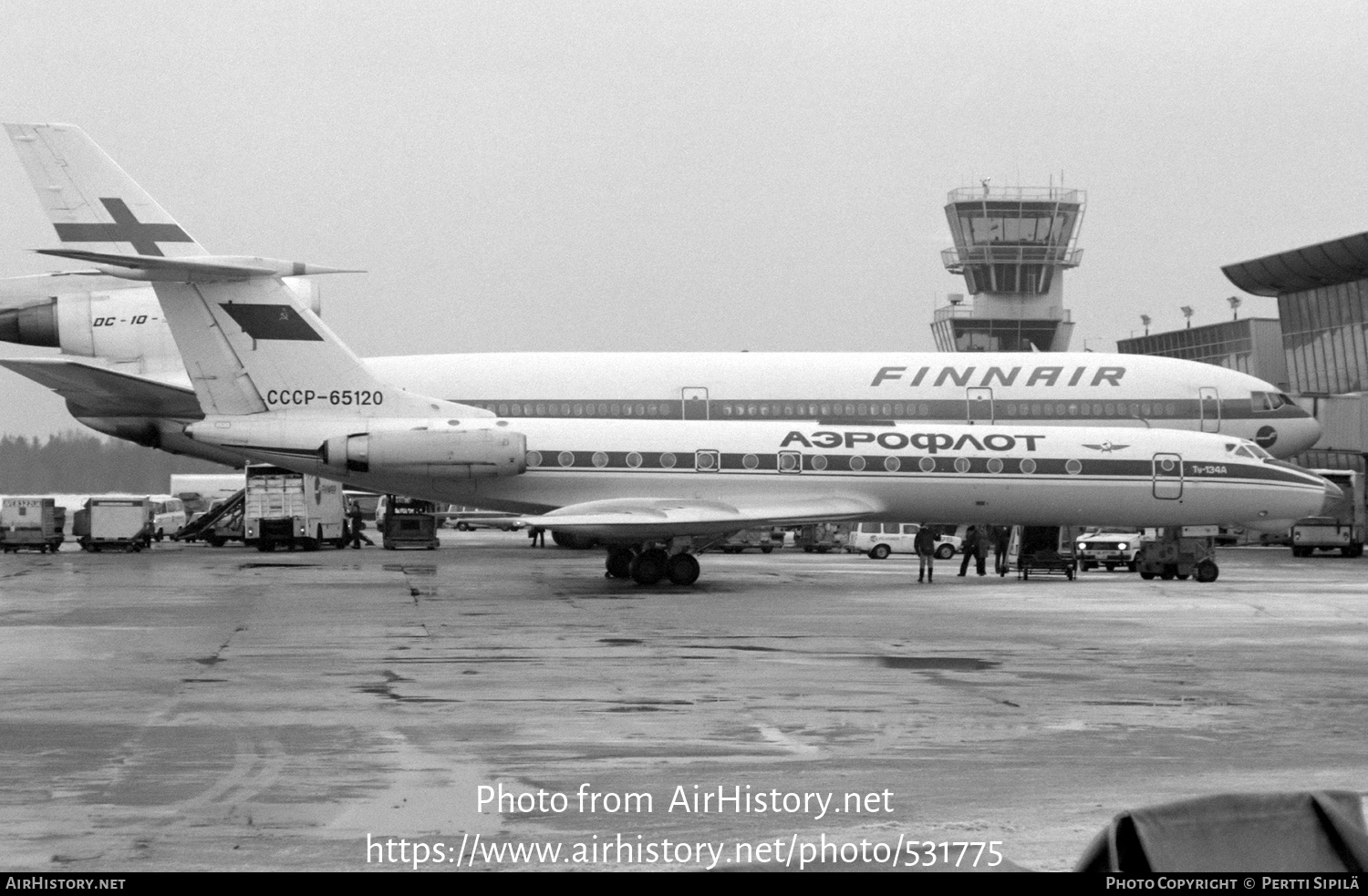 Aircraft Photo of CCCP-65120 | Tupolev Tu-134A | Aeroflot | AirHistory.net #531775