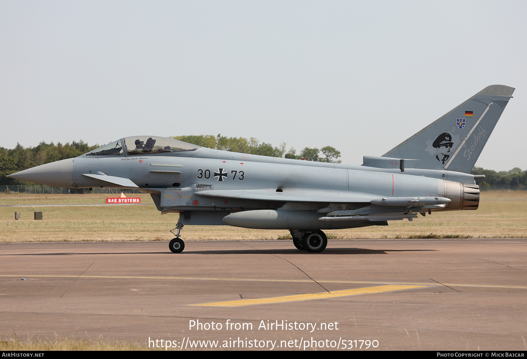 Aircraft Photo of 3073 | Eurofighter EF-2000 Typhoon S | Germany - Air Force | AirHistory.net #531790