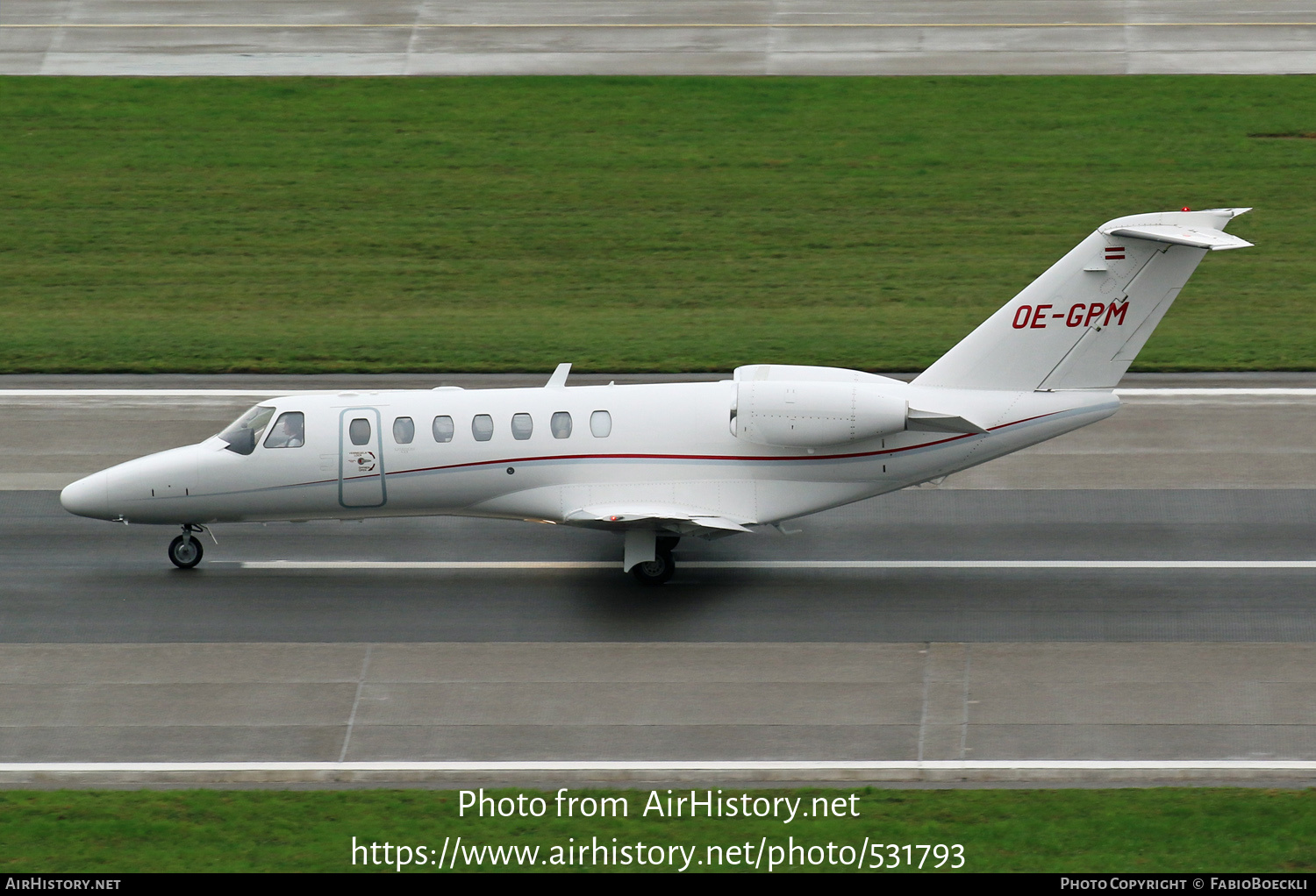 Aircraft Photo of OE-GPM | Cessna 525B CitationJet CJ3 | AirHistory.net #531793