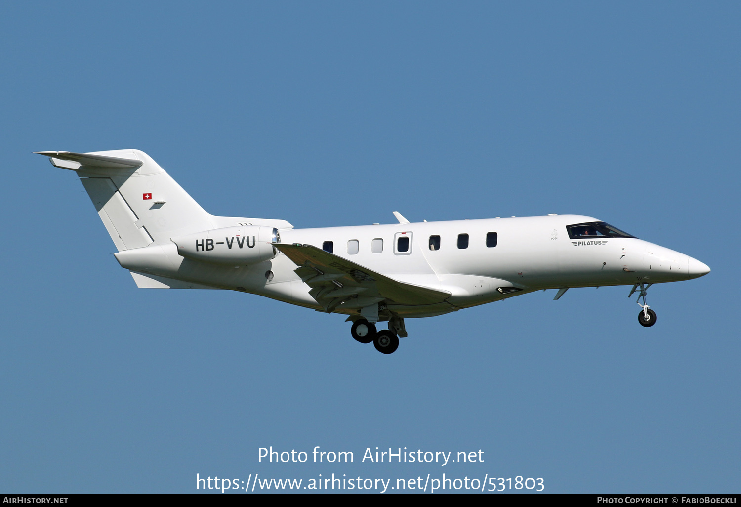 Aircraft Photo of HB-VVU | Pilatus PC-24 | AirHistory.net #531803