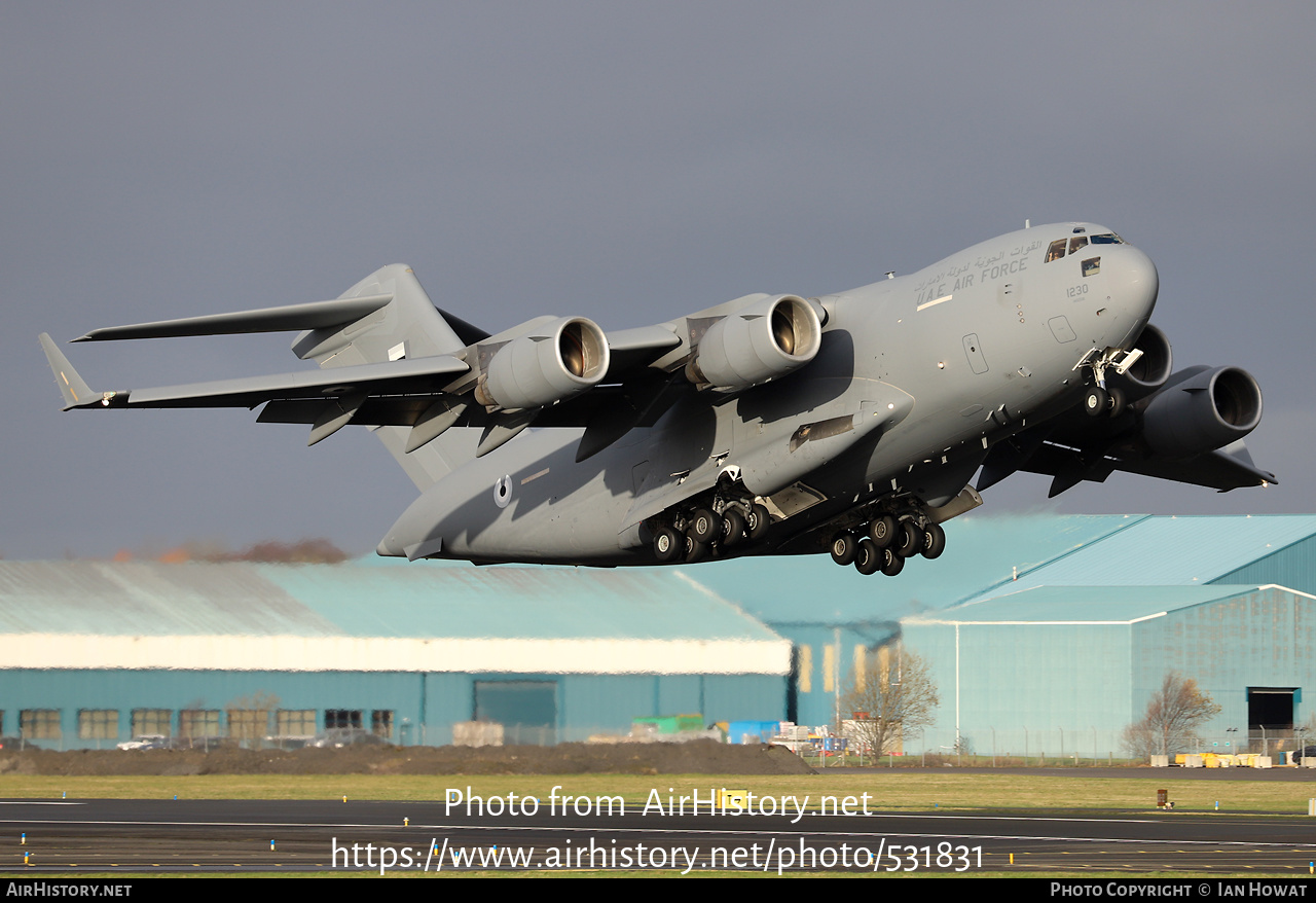 Aircraft Photo of 1230 / 100408 | Boeing C-17A Globemaster III | United Arab Emirates - Air Force | AirHistory.net #531831