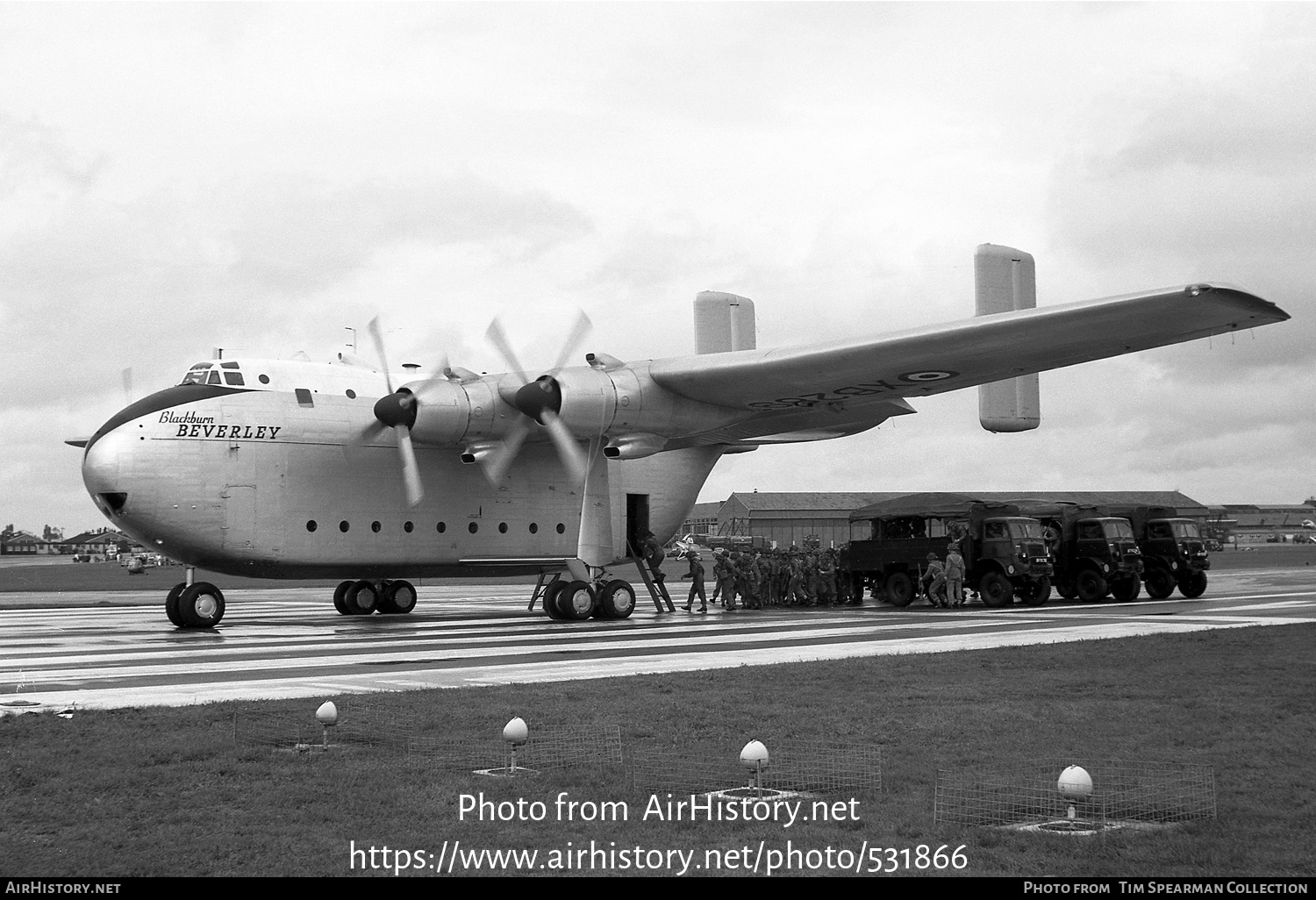 Aircraft Photo of XB289 | Blackburn B-101 Beverley C1 | UK - Air Force | AirHistory.net #531866