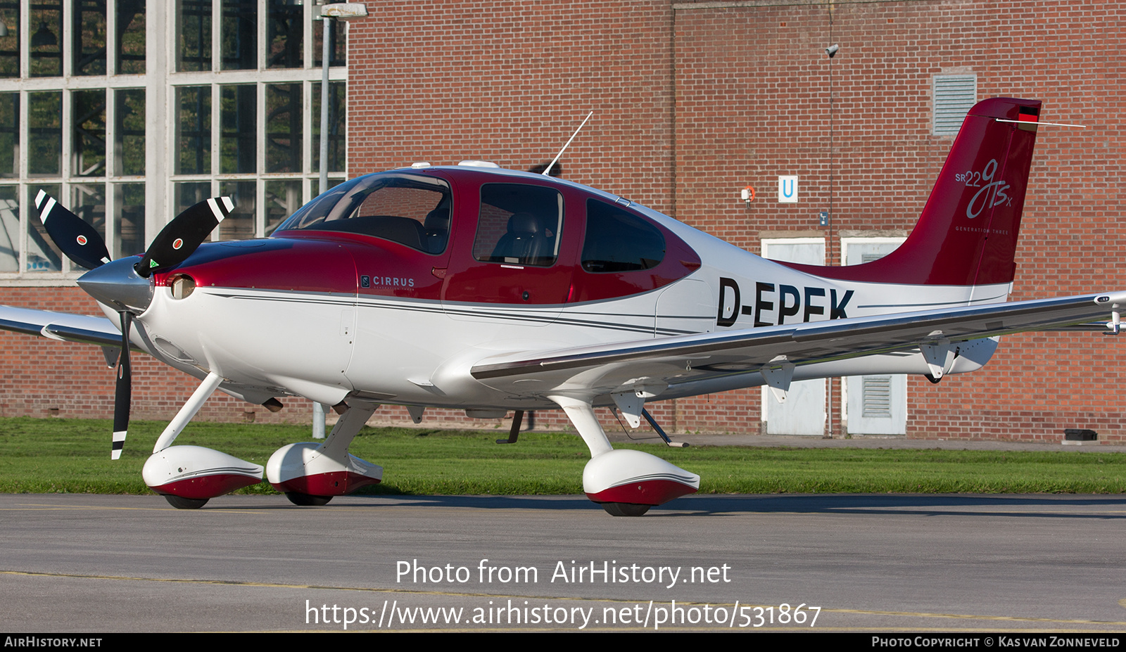 Aircraft Photo of D-EPEK | Cirrus SR-22 G3-GTSX Turbo | AirHistory.net #531867