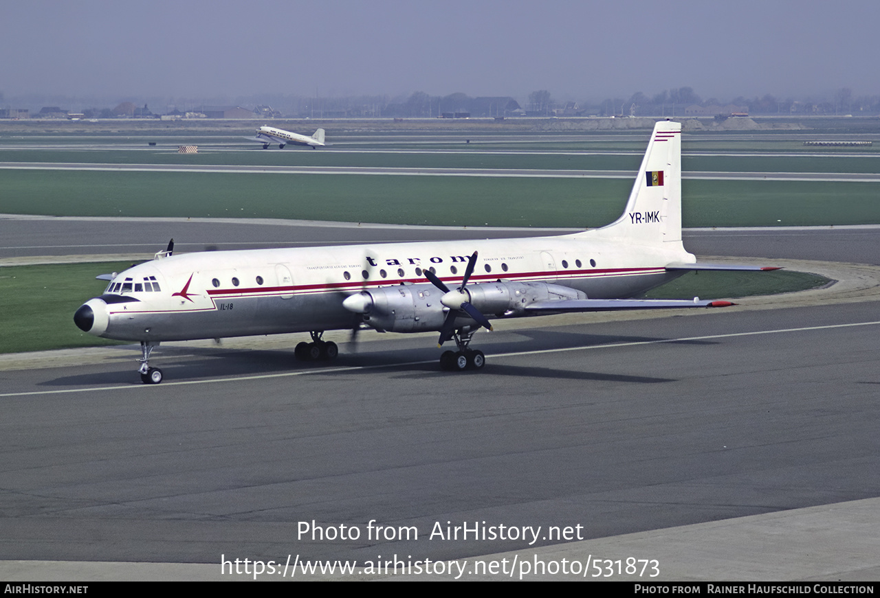 Aircraft Photo of YR-IMK | Ilyushin Il-18V | TAROM - Transporturile Aeriene Române | AirHistory.net #531873