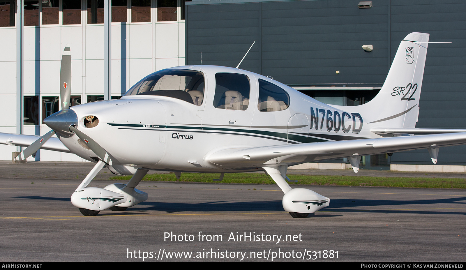 Aircraft Photo of N760CD | Cirrus SR-22 G1 | AirHistory.net #531881