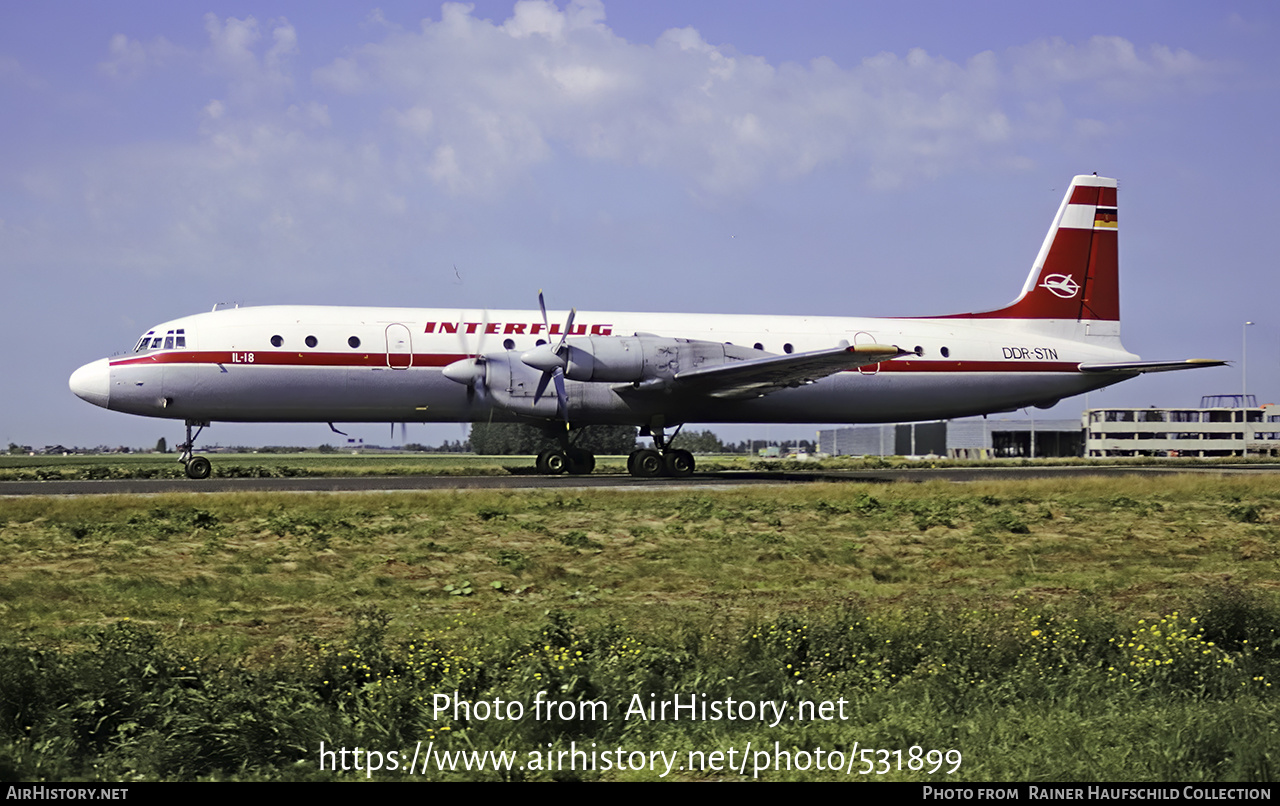 Aircraft Photo Of Ddr Stn Ilyushin Il 18d Interflug 531899