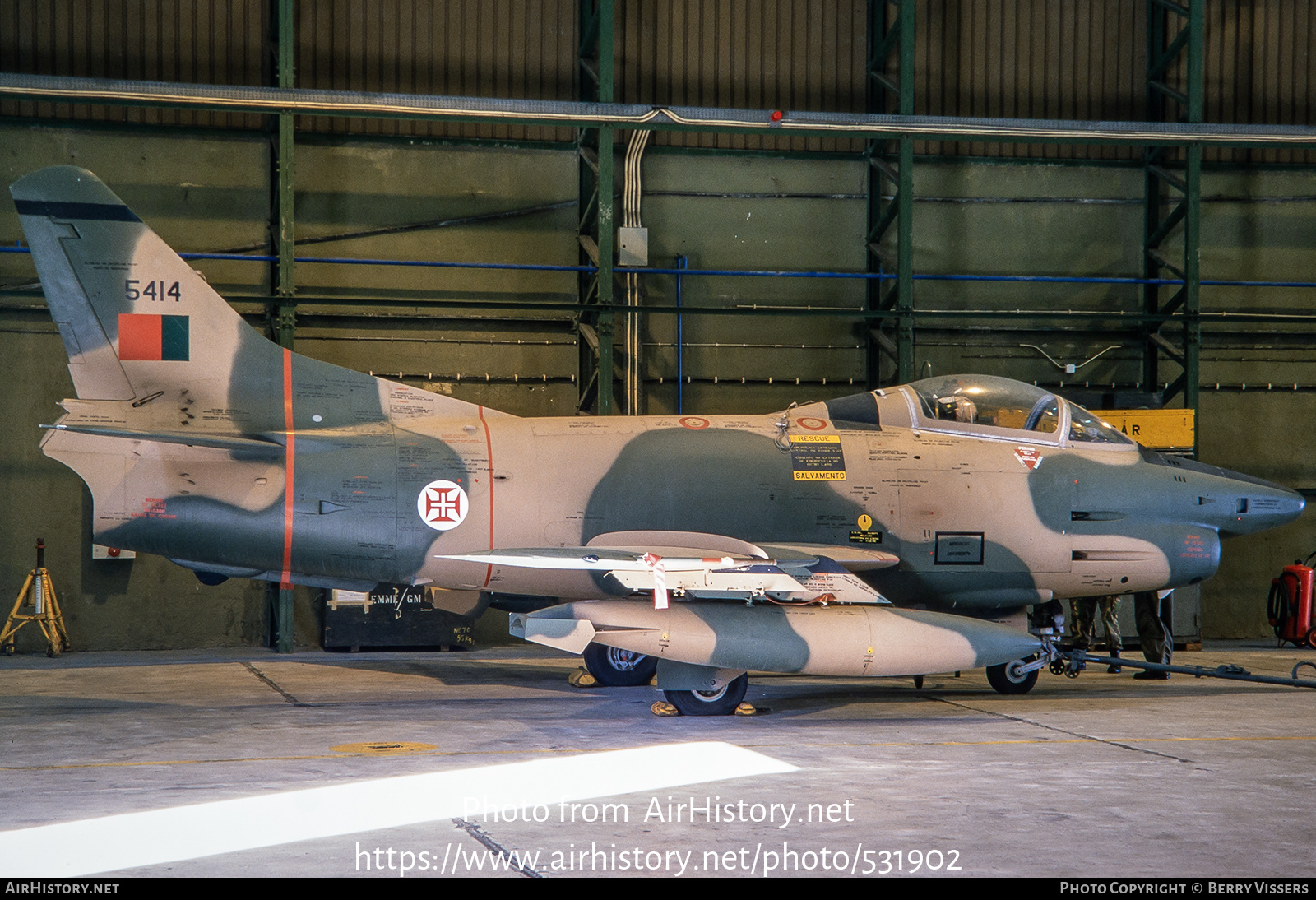 Aircraft Photo of 5414 | Fiat G-91R/4 | Portugal - Air Force | AirHistory.net #531902