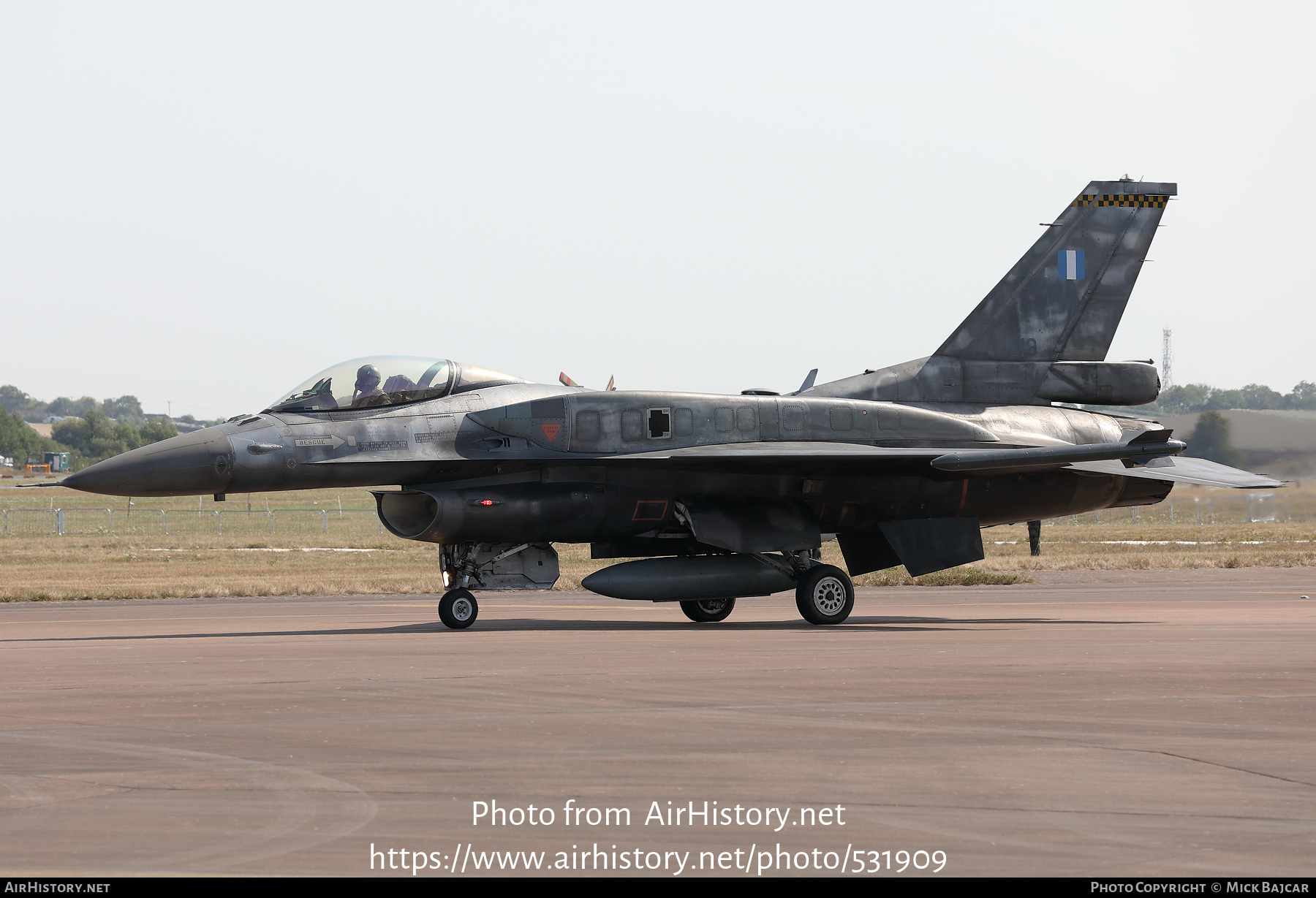 Aircraft Photo of 519 | General Dynamics F-16CJ Fighting Falcon | Greece - Air Force | AirHistory.net #531909