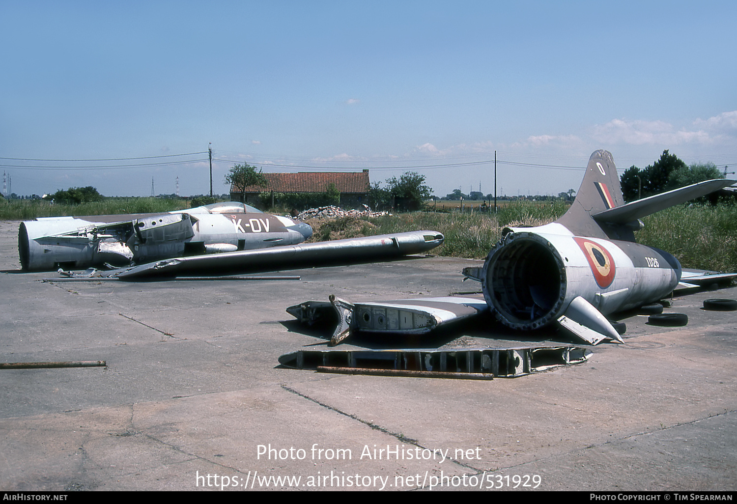 Aircraft Photo of ID26 | Hawker Hunter F4 | Belgium - Air Force | AirHistory.net #531929