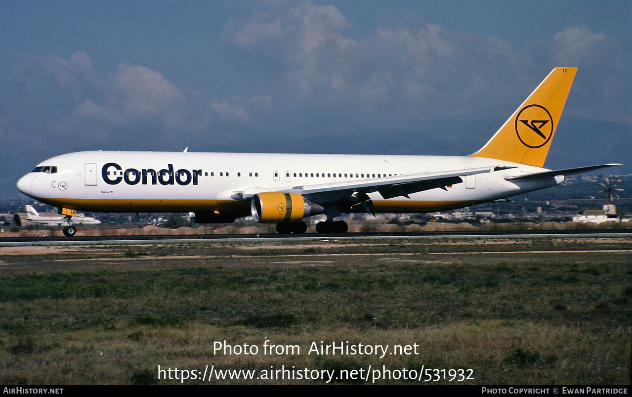 Aircraft Photo of D-ABUI | Boeing 767-330/ER | Condor Flugdienst | AirHistory.net #531932