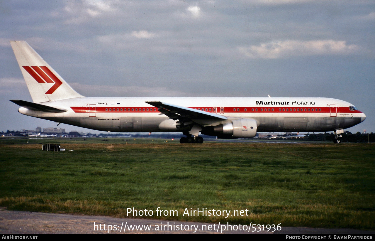 Aircraft Photo of PH-MCL | Boeing 767-31A/ER | Martinair Holland | AirHistory.net #531936