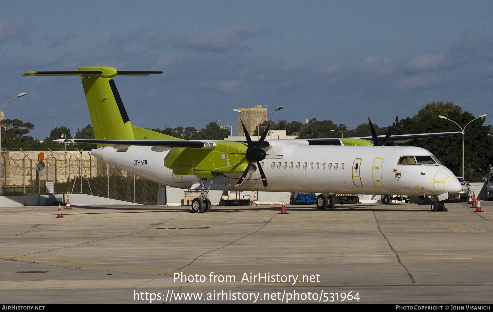 Aircraft Photo of OY-YFM | Bombardier DHC-8-402 Dash 8 | AirHistory.net #531964